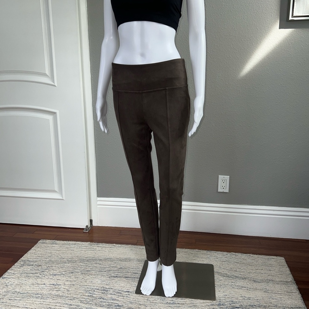 Andrew Marc Faux Suede Pull On Pants